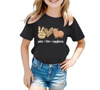 SUPTTING Camiseta para el día del padre y niña, divertida, bonita, manga corta, cuello redondo, lema, desenfadada, diseño de animales, declaración gráfica de perro, gran tamaño para regalo para papá