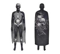 SUPTTING Disfraz de pantera unisex potente y auténtico, con acolchado muscular, máscara de superhéroe, traje de acción de cómic con impresión 3D, capa de guerrero para ferias de cómics