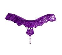 SUPTTING Ropa Interior de Tanga G Elástica para Mujer, Tangas de Encaje para un Look Seductor, Bragas de Bikini para el Verano, Braguitas Cómodas para Mujer