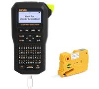 SUPVAN G15M Mini máquina etiquetadora portátil con cinta, impresora térmica de batería recargable de 1200 mAh, compatible con etiquetas multitipo, hogar, garaje y oficina