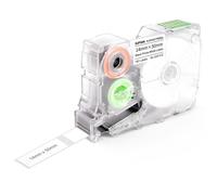 SUPVAN KATASYMBOL G15M Etiquetas Transferencia Térmica Autoadhesivas Resistentes al Calor/Luz, 14 mm x 50 mm, 140 Uds/Rollo (Negro sobre Blanco)