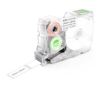 SUPVAN KATASYMBOL G15M Etiquetas Transferencia Térmica Autoadhesivas Resistentes al Calor/Luz, 14 mm x 40 mm, 180 Uds/Rollo (Negro sobre Blanco)