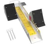Supvision Multi-Función Relámpago Bloque de Arranque Pedales Sprinter 6 Ángulo Ajustable Sprinter Pista y Campo Aluminio Adecuado para Pista de Plástico Pista de Ceniza