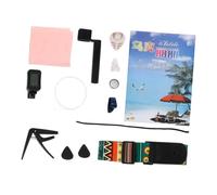 SUPVOX 1 Juego Accesorios Ukelele Incluye Púas Capo y Correa Herramientas Prácticas Instrumentos Musicales Compacto y Ligero