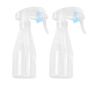 SUPVOX 1 Juego Botellas De Spray De Plástico De Rociadores De Presión Manual Para Riego De Plantas Y Peluquería Reutilizables Y Portátiles 2 Piezas