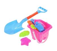 SUPVOX 1 Juego Juguetes de Dig de Arena Juguetes para capturas para el mar Infantil Juguetes de Arena de Viaje Cubos de Arena Juguetes para cavar de Arena Juguete para AbS