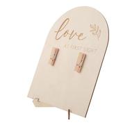 SUPVOX 1 Juego Marco de fotos ultrasónico de madera Hola bebés primero ducha mami marco infantil marcos de fotos recién nacidos cuadro de sonograma