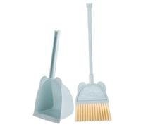 SUPVOX 1 Juego Mini Escoba y Recogedor Set de Limpieza Infantil Compacto y Portátil Responsabilidad Actividades de Limpieza