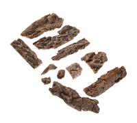 SUPVOX 1 Juego Natural para Reptiles Decoración para Acuarios y Terrarios para Barbudos Serpientes Material Fragmentado