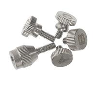 SUPVOX 1 Juego saxofón saxo tenor tornillos de apriete del cuello pieza de repuesto de saxo mejorar tornillo de voz para saxo accesorio de instrumento musical Metal Silver