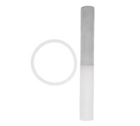 SUPVOX 1 Juego Stick de música de Crystal Bowl tazón de sonido cuencos de chakras conformado su interior bol palo budista de acrílico para cuenco caucho