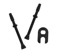 SUPVOX 1 Juego Válvulas de Llanta Tubeless de Aleación de Aluminio para Bicicletas de y Carretera Resistentes al Agua y Herramienta Incluida