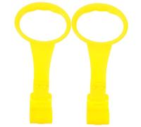 SUPVOX 1 Par Asistente de pie para bebés colgante primero paso pequeño jugar Anillos de cuna para bebé tiradores de cama infantil accesorios para parques infantiles páginas Yellow