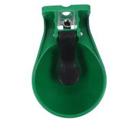 SUPVOX 1 Pc Tazón Automático para Vacas Bebedor De Caballos Dispensador Automático De Comida para Gatos Bebedero para Ganado Bebedor De Vacas Calentador Polluelo Canal Black El Plastico