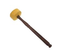 SUPVOX 1 Pieza Bastón de Canto para Sanadores de Madera de Accesorio de Yoga y Práctico y Resistente Color Amarillo