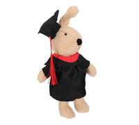 SUPVOX 1 Pieza muñeco de Peluche Juguetes Conejito decoración Dormitorio Toys Super Humor para cumpleaños Room Decoration Decoración del hogar muñeca Artesanal Felpa Brown