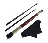 SUPVOX 1 Set Palo de Limpieza para Flauta Kit de Limpieza para Flauta y Piccolo Paño de Algodón No Rayante Accesorios para Cuidado de Instrumentos