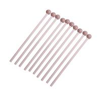 SUPVOX 10 Baquetas de Percusión de Madera Diseño Ergonómico para Mejorar el Sentido del Ritmo, Ideales para Enseñanza Escolar y Preparación Musical