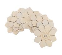 SUPVOX 10 Discos de Madera Redondos para Trenzar Pulseras Amistad 8 Ranuras, Herramienta Ligera para Manualidades y Desarrollo de Habilidades