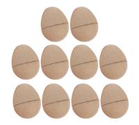SUPVOX 10 Huevos de Papel para Pintar de Pascua, Ligeros y Creativos, Compatibles Varias Técnicas de Pintura, Ideales para Manualidades Artísticas y Decoración