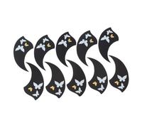 SUPVOX 10 Pegatinas Protectoras Autoadhesivas para Ukulele Diseño Creativo de Mariposa en Pvc, Efecto Decorativo y Antirrayaduras para Decorar Tu Ukulele