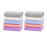 SUPVOX 10 Piezas Babero Infantil De Toalla De Saliva Para Bebés Pañuelo Para Bebés Toalla Cuadrada