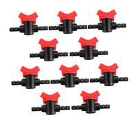 SUPVOX 10 piezas Conector de Manguera de Válvulas de Bola para Riego por Goteo Accesorios para Instalación y Rápida para Riego de Invernaderos y