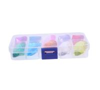 SUPVOX 10 Piezas Gemas Acrílicas Coloridas para Manualidades Infantiles Accesorios DIY Seguros y con Caja Juguetes para Niñas con Piedras Decorativas Resistentes Olor