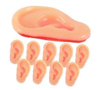 SUPVOX 10 Piezas Orejas Simuladas Decorativas de Suave para Fiesta de Halloween y Bromas de April Fool's Day Accesorios Artificiales Realistas para Disfraces y Decoración Festiva