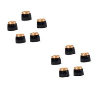 SUPVOX 10 Piezas Pedalera De Guitarra Perillas De Guitarra Perillas Pequeñas Perilla Del Amplificador Empujar La Perilla Mini Sombrero De Bruja