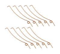 SUPVOX 10 Piezas Piano Partes De Piano Spring De Acero Inoxidable Surtido De Resortes De Compresión Accesorios para Reparar Pianos Resortes Surtidos Metal Dorado