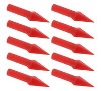 SUPVOX 10 Puntas de Flecha de Silicona Suaves para Tiro, Repuesto Seguro y Durable, Tamaño 8 X 2,3 X 1,7 Cm, Ideales para Práctica al Aire Libre y Juegos
