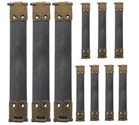 10pcs marco flexible 10cm accesorios de clips de repuesto de metal para bolso de cierre bolso monedero