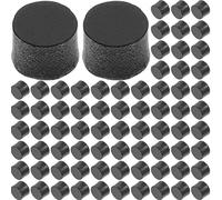 SUPVOX 100 Incrustaciones de Puntos Acrílicos para Diapasón de Guitarra Clásica y Mandolina, Accesorios Negros de Alto Rendimiento para Partes de Guitarra