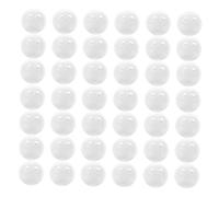 SUPVOX 100 Piezas Unidades de Bolas de Sonajero Blancas de Insertos Ruidosos Duraderos para Reparación de Muñecos Accesorios para Juguetes de Crochet y Bebés Instalación Rápida y Fácil