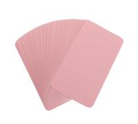 SUPVOX 1000 Unidades Tarjetas de Papel Rosa Material Papel para Escritura, Herramienta de Enseñanza Versátil y Compacta Diseño Elegante para Presentaciones de Negocios y Enseñanza de