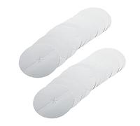 SUPVOX 100piezas Discos Protectores De Cera Abeja para Velas De Oído Protector Antigoteo Práctico y Portátil Plateado Cuidado De Oído Seguro