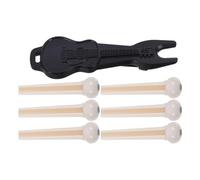 SUPVOX 10juegos Kit Clavijas para Guitarra Clavijas de Puente de Guitarra Acústica de Extractor para Cambios y Mantenimiento
