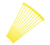 SUPVOX 10piezas Baquetas Para De Lengua De Plástico Palos De Percusión Ergonómicos Para Niño Niña Mallets Duraderos Para Xilófono Instrumentos Musicales Compacto Para Rendimiento y