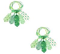 SUPVOX 10piezas Corbatas para Mascotas Corbatas De Tres para Perros y Gatos Accesorios De Fiesta para Día De San Patricio Diseño Adorable y Confortable para Mascotas