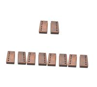 SUPVOX 10piezas Cubiertas De Pastillas De Guitarra Metálicas Protección Eficaz De Ventilación Fácil Instalación Compatible Guitarras Eléctricas