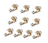 SUPVOX 10piezas Enchufe De Micrófono De De Micrófono Para Guitarra Para Instrumentos De Cuerda Profesional De Grabación