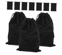 SUPVOX 10piezas Funda Para Gafas De Esquí Bolsa Protectora De Microfibra Suave Diseño Compacto y Ligero Funda Antiarañazos Para Gafas De Nieve Color Negro