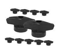 SUPVOX 10piezas Tornillo De Para Platillos Perillas De Plástico Tuercas Reutilizables Accesorios Para Instrumentos Musicales Para Batería Suministros Para De Percusión