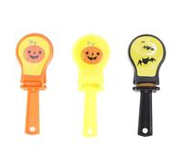 SUPVOX 12 Aplausos de Mano para Halloween, Dispositivo de Plástico con Estampado de Calabaza, para Fiestas Y Regalos.