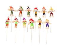 SUPVOX 12 Piezas Espantapájaros Decorativos para Jardín al Aire Adorno de Halloween con Diseño Festivo Fácil Instalación Material Duradero para Patio y Terraza