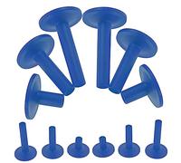 SUPVOX 12 Piezas Fundas Para Platillos De Tambor Accesorios De Repuesto Para Platillos Fundas Largas Azul Altura Kit De Batería Para Instrumentos Musicales