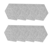 SUPVOX 12 Piezas Paneles Acústicos Insonorizantes Diseño Innovador para Reducción de Ruido Placas Aislantes para Paredes para Hogar Oficina y Estudio Textura Resistente y Duradera Color