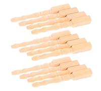 SUPVOX 12 Piezas Pies de Muebles Miniatura para Casa de Muñecas Repuestos para Mesas de Madera Accesorios DIY