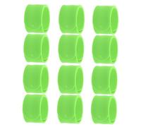 SUPVOX 12 Piezas Pulsera De Grifo De Silicona Para Pulseras Lisas De Color Liso Cierre Presión Para Fiestas De Cumpleaños Infantiles